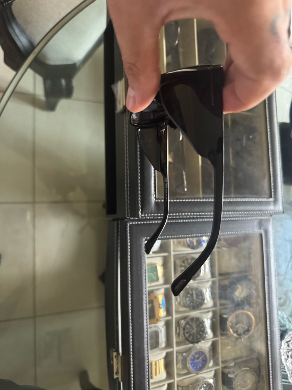 Tom Ford Black Men's Sunglasses